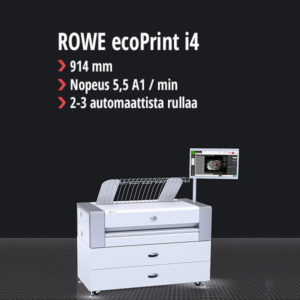 Suurkuvatulostin ROWE ecoPrint i4