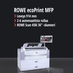 Monitoimitulostin  ROWE ecoPrint MFP
