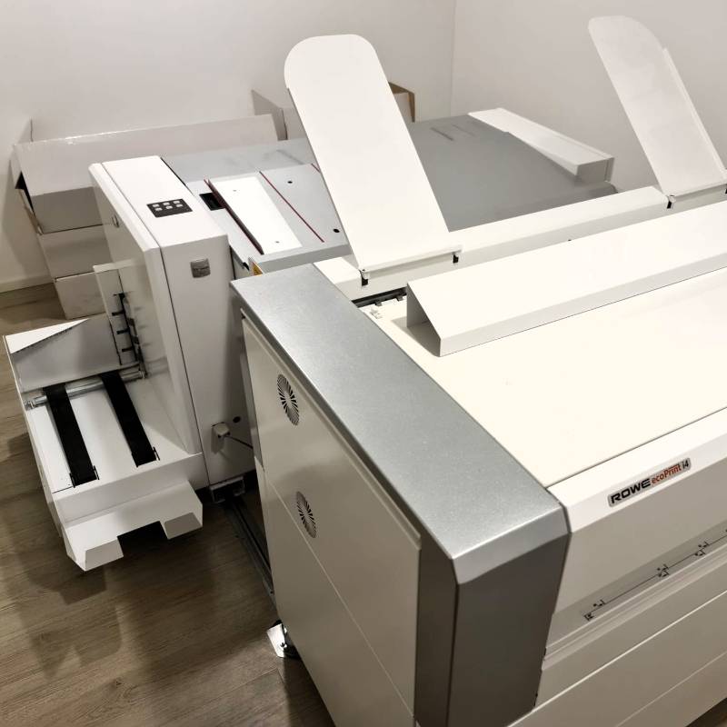 CAD-/suurkuvatulostin ROWE ecoPrint i4 MFP (tulostus+taitto), vm. 2019