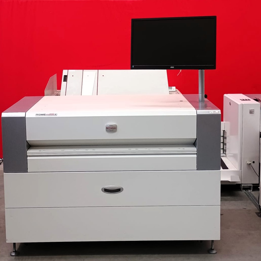 Monitoimitulostin ROWE ecoPrint i4 (tulostus + taitto), vm. 2017